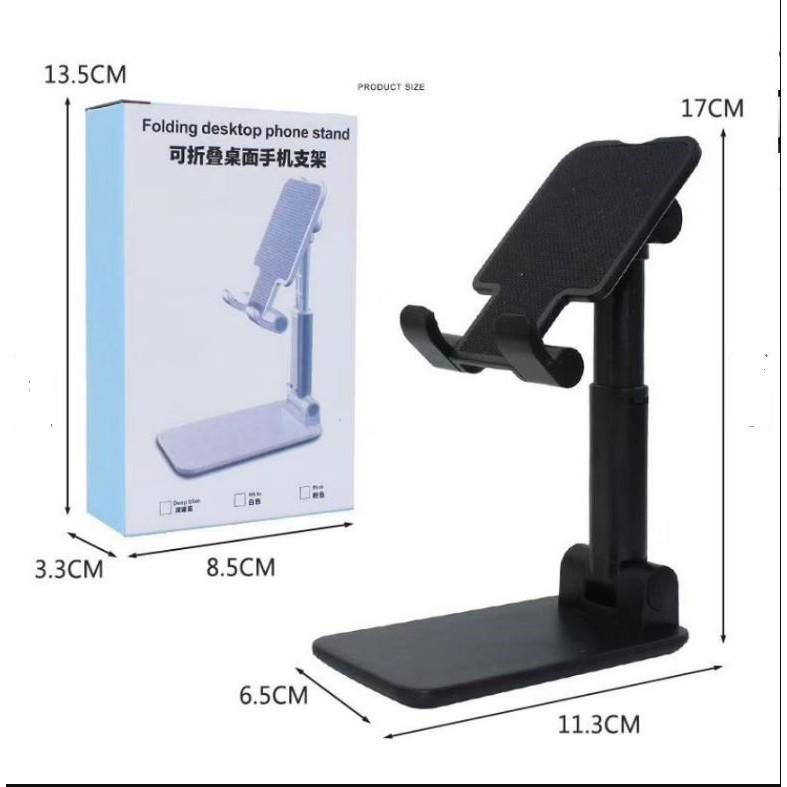 Giá Đỡ Điện Thoại, Máy Tính Bảng Cao Cấp Phụ Kiện Phone ABS Cứng Cáp Đen…