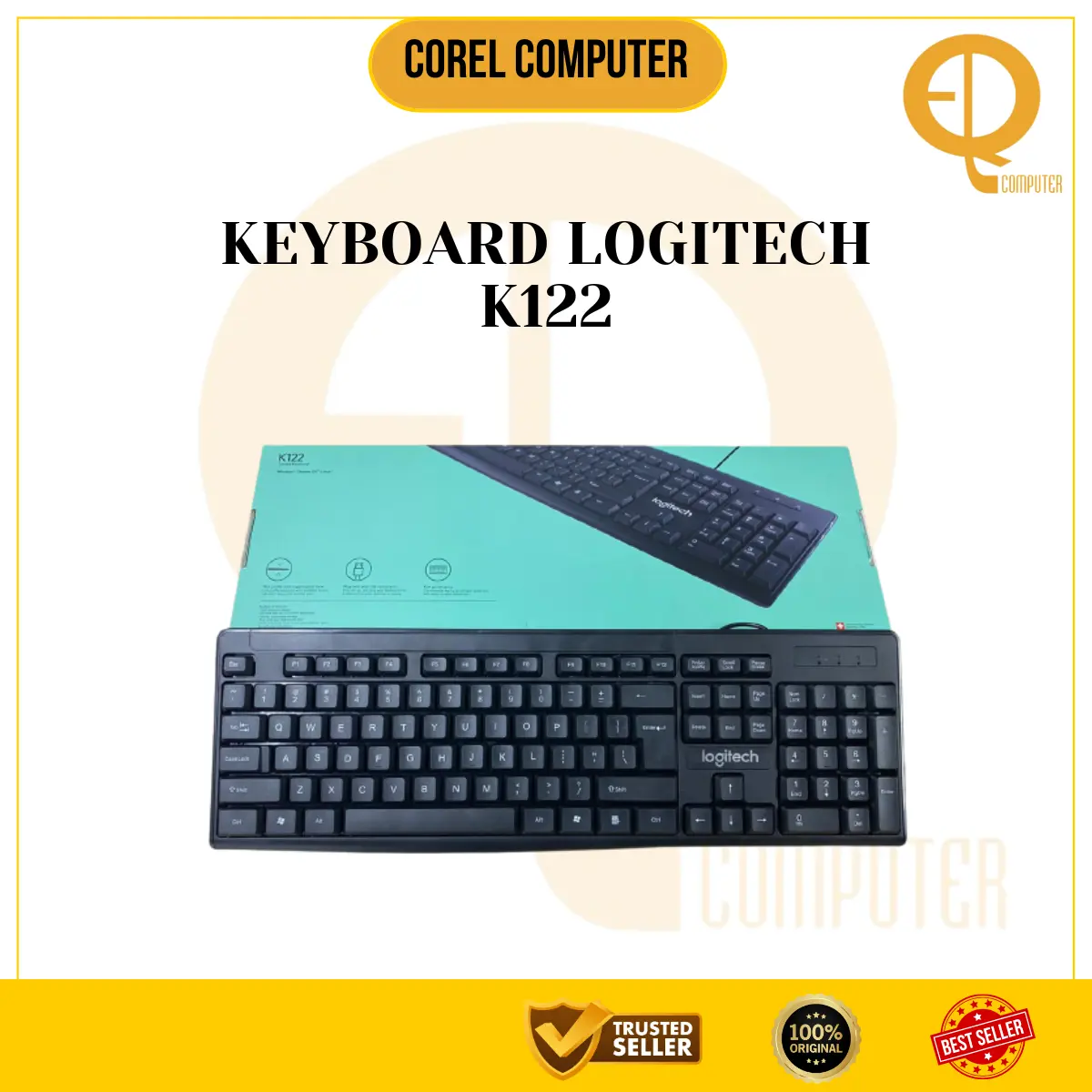 keyboard logitech k122 USB  Indonesia