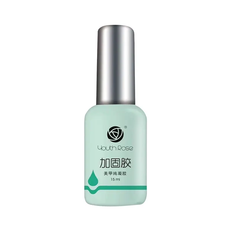 Base top cứng m.óng hoa hồng tem bạc nail chính hãng(hàng nắp dập) chai 15ml 2