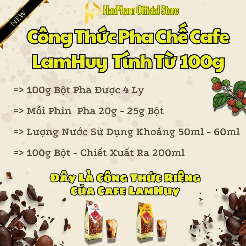 Cà Phê Đen Chồn Nâu Bảo Tín 500g (Túi Cam), Hương Moka Đặc Trưng, Gu Cafe Đậm Đặc Coffee Socola 6