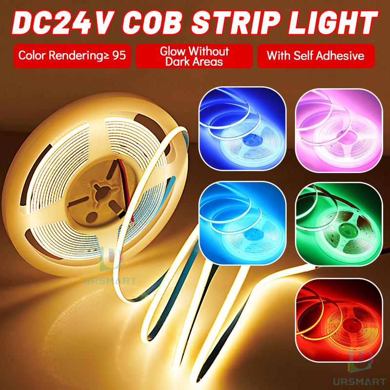 COB LED Strip Light DC24V 1m 3m 5m 10m Flexible LED COB Ligh - TikTok ...