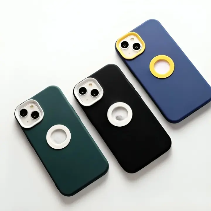 NEW POP Hybrid Case ip 7 8 Plus X XR XS 11 12 13 14 Pro Max TPU Murah Silikon Cover