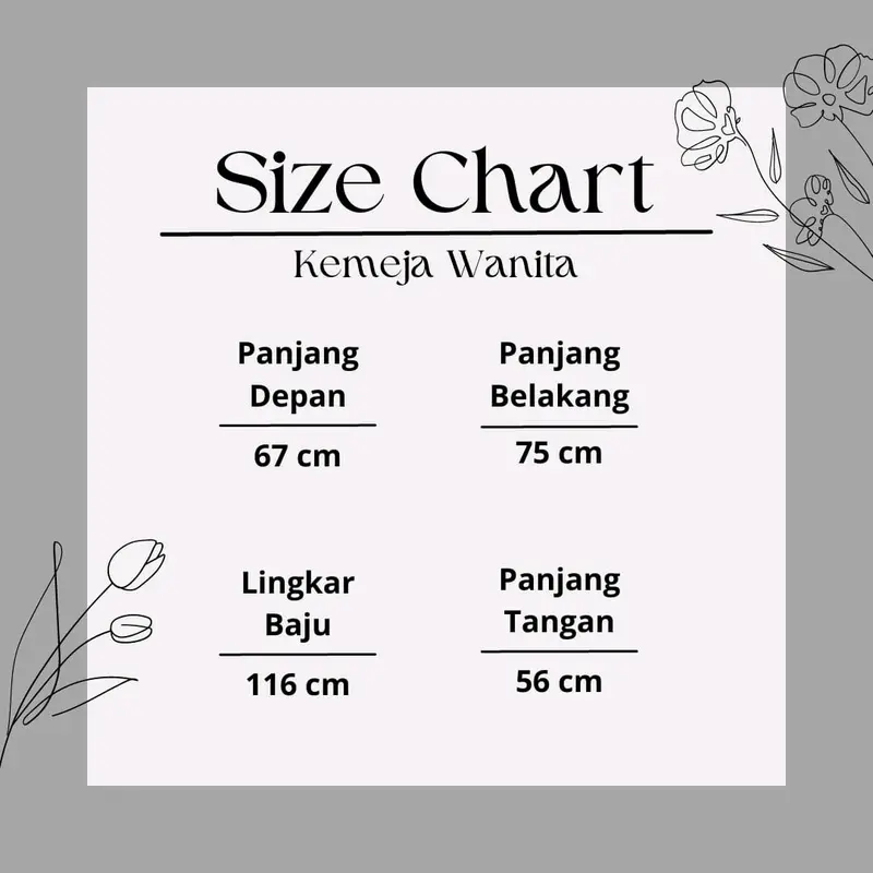 Kemeja Polos Wanita Bahan Twill Premium // Kemeja Polos Wanita Oversize Jumbo Katun 4