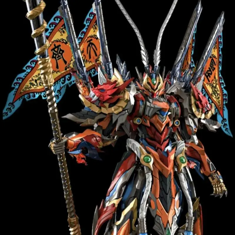 Đồ Chơi Mô Hình Gundam, Hàng Thật Của Loạt Bizhong, Lv Bu Zhao Yun Bai Xueji, Rồng Rực, Ao Bing, Kỳ Lân Và Các Thiết Kế Gundam Nội Địa Khác, Màu Đỏ, Chứa Rủi Ro, Ngẫu Nhiên Toy