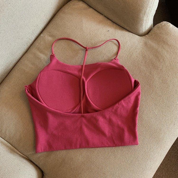 Product Introduction of Áo Vest Hai Dây Nhỏ Lưng Đẹp Cô Gái Nóng Bỏng Thuần Khiết, Đệm Ngực Nữ, Có Thể Mặc Ngoài Trời Và Trong, Thiết Kế Hở Lưng Mỏng, Áo Mặc Trong, Năm 2025 12