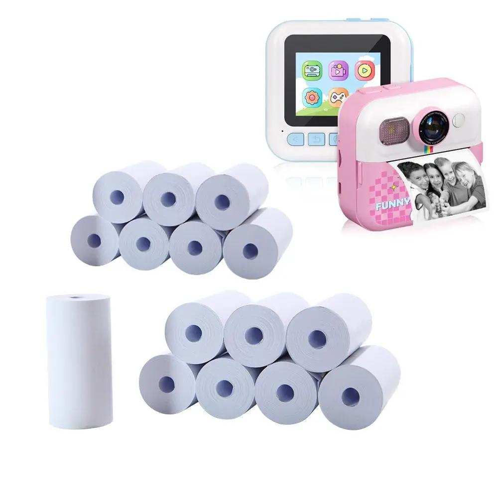Instant Camera Print Paper, 15 Roll/set Thermal Printer Paper without Printer, Photo Paper for Instant Camera, Office Stationery & Supplies