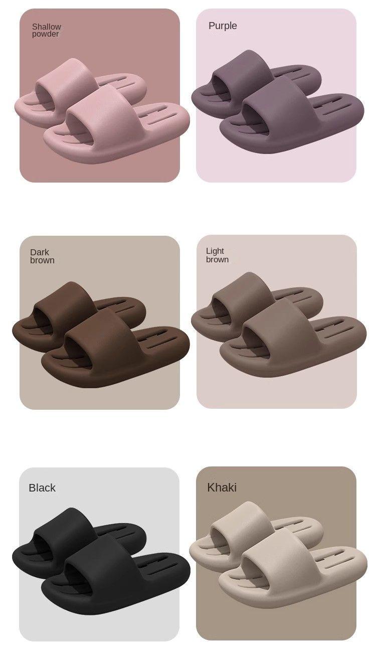 Product Introduction of Buy one get one free bathroom slippers for women's summer new home shower, anti slip hollow leak indoor slippers for couples 2