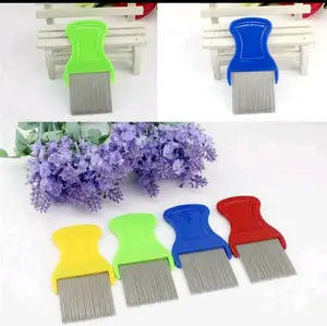 Sisir Serit Anti Kutu / Sisir pembasmi kutu pada bulu hewan dan rambut manusia