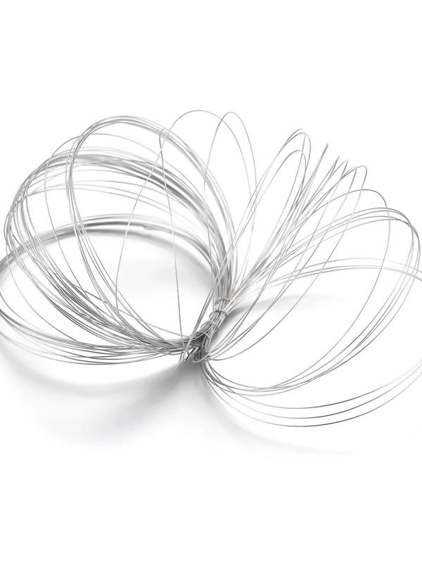 Stainless Steel Wire (10m/roll), 0.3-1mm Thickness Beads Wire for Jewelry Making, Jewelry DIY Accessories for Bracelet & Necklace & Earrings Making 6
