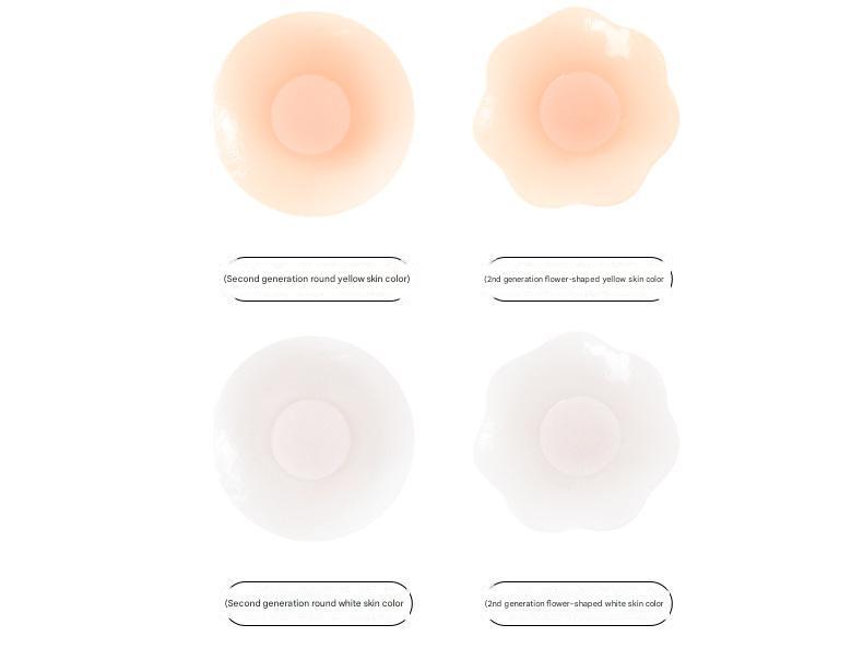 Product Introduction of Anti-exposure silicone breast stickers Invisible and traceless anti-sweat and anti-bump breast stickers Swimming sling breast stickers patch 12