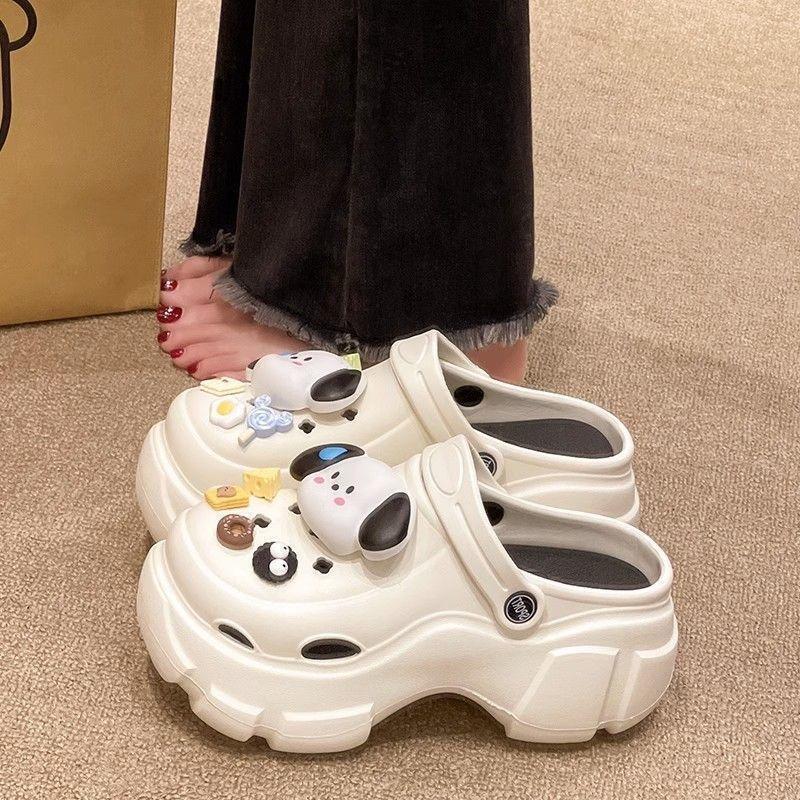 Product Introduction of Platform Coros Shoes 2025 New Women's Summer Outdoor Wear 2025 New Platform Height Increasing Beach Closed Toe Sandals 1