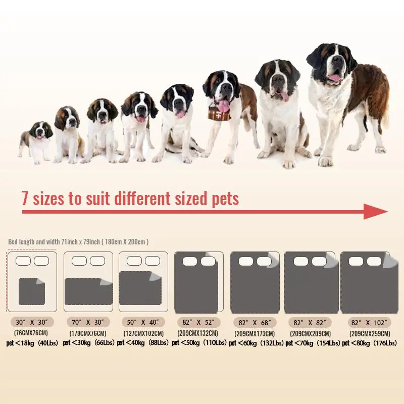 Double-sided Woven Pattern Pet Sofa Blanket, Waterproof Anti-fouling Pet Bed Mat, Home Furniture Couch Cover for Most Cats Dogs 1