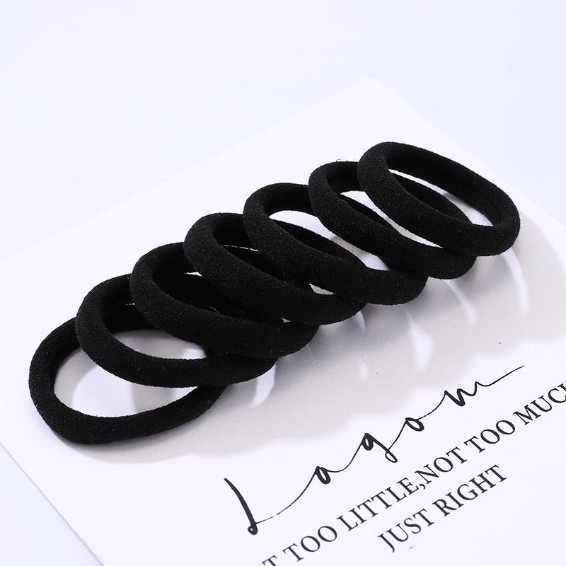 Bộ Dây Buộc Tóc Co Giãn, 40 Cái / Bộ, Màu Đen, Kiểu Bobbles, Dành Cho Phụ Nữ Và Trẻ Em Gái, Phụ Kiện Tóc, [Giao Hàng Từ Việt Nam] 3