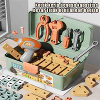 Gambar PIKYO 135Pcs Tool Box Set Mainan Anak Mainan Perbaikan Sekrup Bor Listrik Simulasi Mainan Splicing Kreatif - 824-5-132PCS dari PIKYO INDONESIA Kab. Tangerang 5 Tokopedia