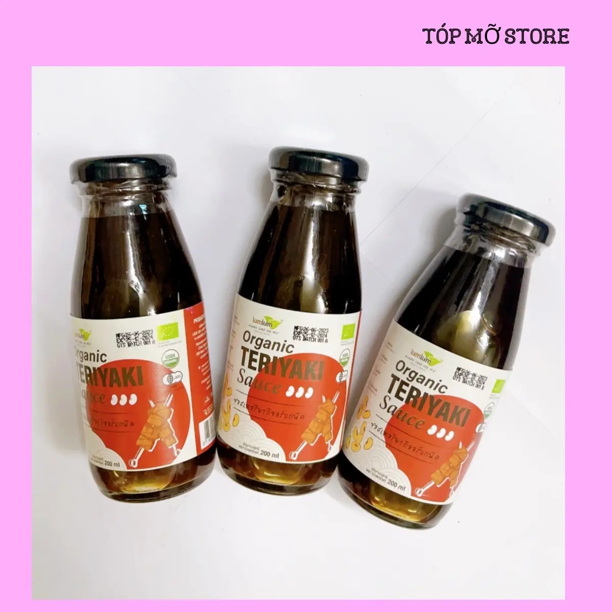 Xốt Teriyaki Hữu Cơ Cho Bé Ăn Dặm Lumlum 12m+