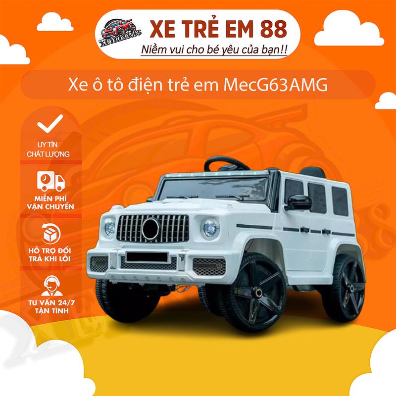 Xe ô tô điện trẻ em G.6.3- LOẠI 4 BÁNH 2 ĐỘNG CƠ mã XGD-2023 có điều khiển từ xa an toàn cho bé tải trọng 50kg