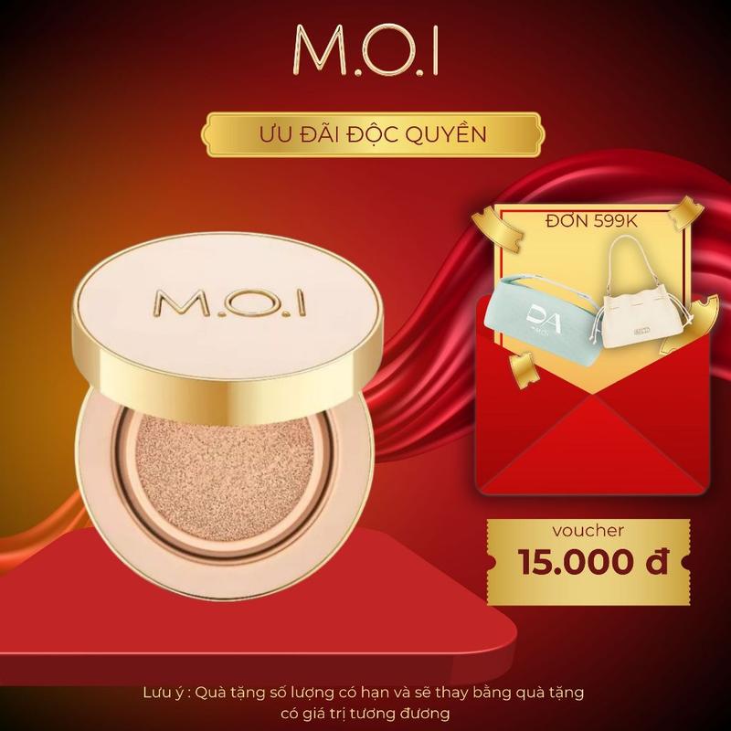 Phấn nước mỏng nhẹ tự nhiên M.O.I Baby Skin Cushion