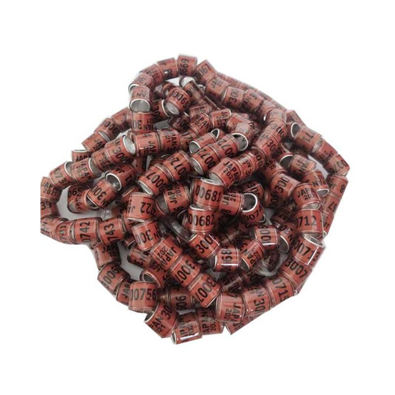 Product Introduction of 20 pcs Pigeon Foot Ring With Word Earrings 2023 Multicolor Bird Tools 28