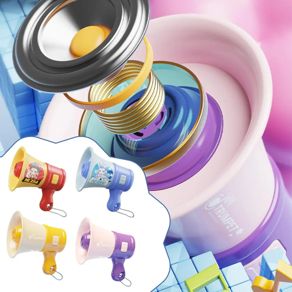 Loa Máy Nghe Nhạc Mini, Thiết Kế Có Thể Ghi Âm Vui Nhộn, Cầm Tay, Có Nhạc, Thích Hợp Cho Trẻ Em, F7P7