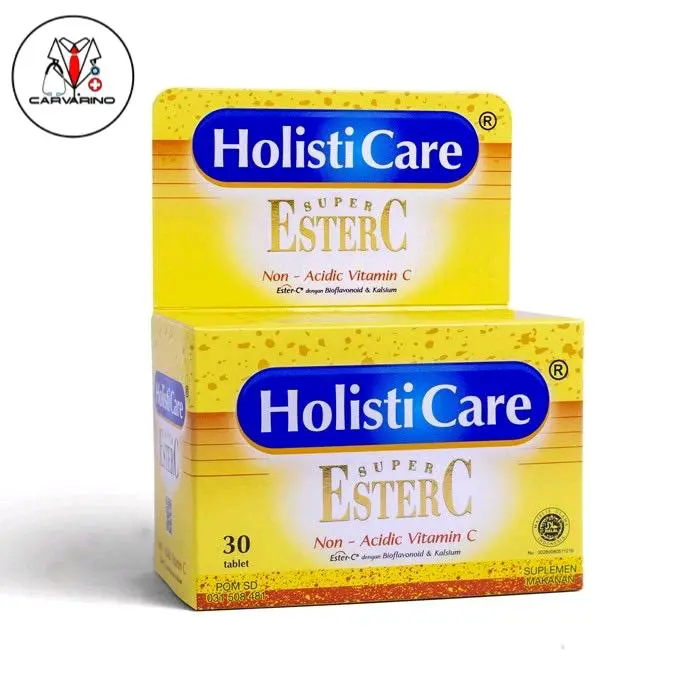 Ester C Holisticare Botol isi 30 Exp Date 2027