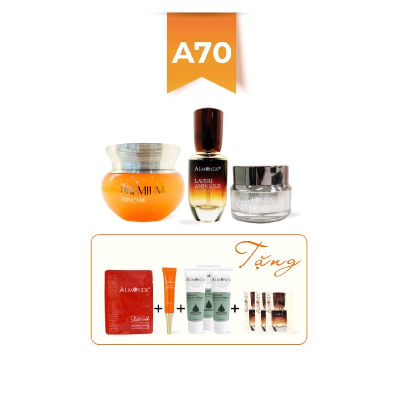 Combo Dưỡng Mờ Nám, Tàng Nhang, Cấp Ẩm - Serum, Kem Dày Da, Kem Cam - Chăm Sóc Da, Nữ, Women, Kem Face, Làm Đẹp Da