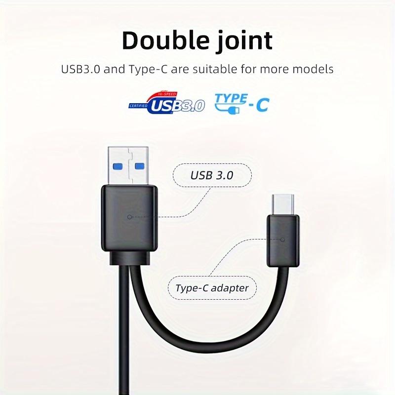 Product Introduction of External USB3.0 Optical Drive, External Mobile DVD Burner High-definition Player, Portable CD/VCD/DVD Player, Nine-grid Style Burner, For Burning, Reading, And Playing On Laptops And PCs. 6