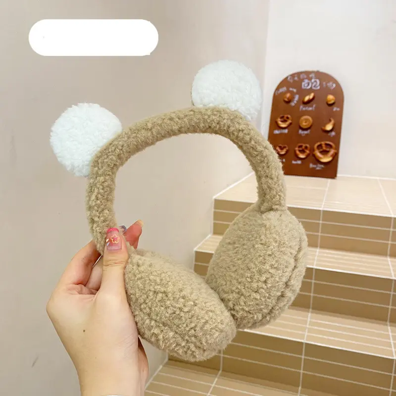 Bịt Tai Giữ Ấm Mùa Đông, Thiết Kế Động Vật Hoạt Hình, Nhồi Bông, Dày Và Mềm, Có Thể Điều Chỉnh, Bịt Tai Bảo Vệ Tai, Ấm Áp, Thích Hợp Cho Người Lớn Và Trẻ Em, 1 Chiếc 7
