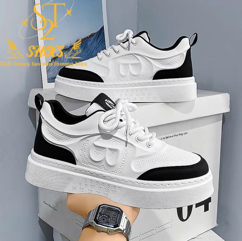 Giày Sneaker Nam ST2SHOES - MQ22, Giày Thể Thao Kiểu Dáng Mẫu Mới New 2024