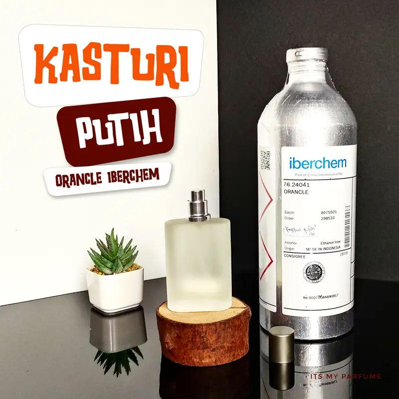 PARFUM MINYAK WANGI KASTURI PUTIH Original Iberchem 2