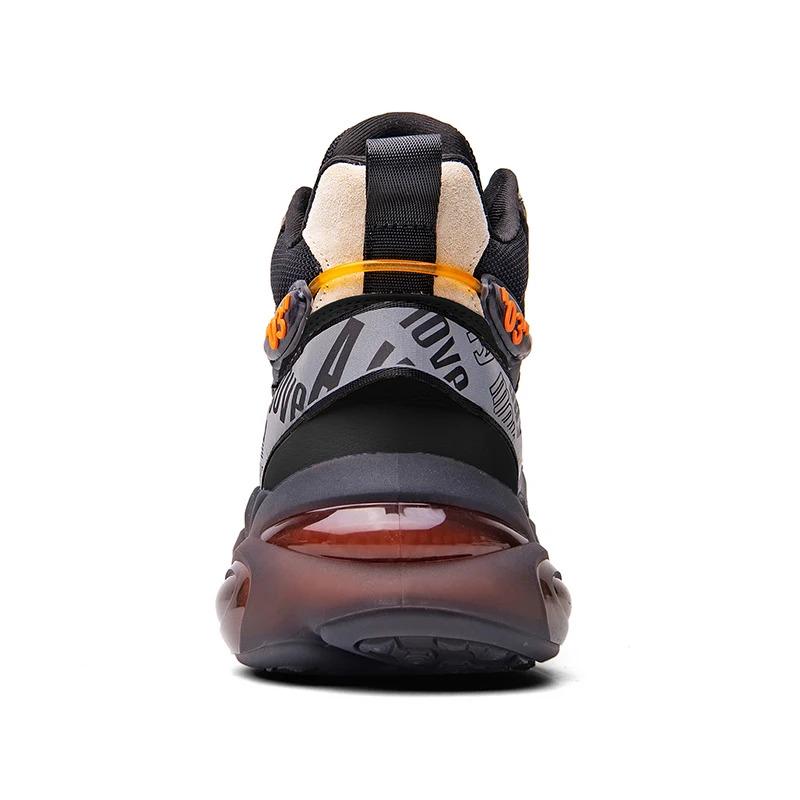 Benutzerdefinierte leuchtende Winter-Plüsch-Freizeit-Sneakers aus Leder in Übergröße US 13 EU 48 Sport-Laufschuhe mit Luftkissen für Herren, geschlossene Jungen_voghion.com