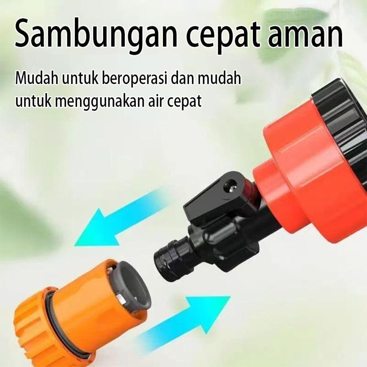 Kepala penyiram pertanian dengan pola semprotan yang dapat disesuaikan, tersedia dalam ukuran 4/16mm dan 6/20mm. Kepala penyiram irigasi taman hemat air berkinerja tinggi yang cocok untuk kebun rumah, lahan pertanian, dan rumah kaca.