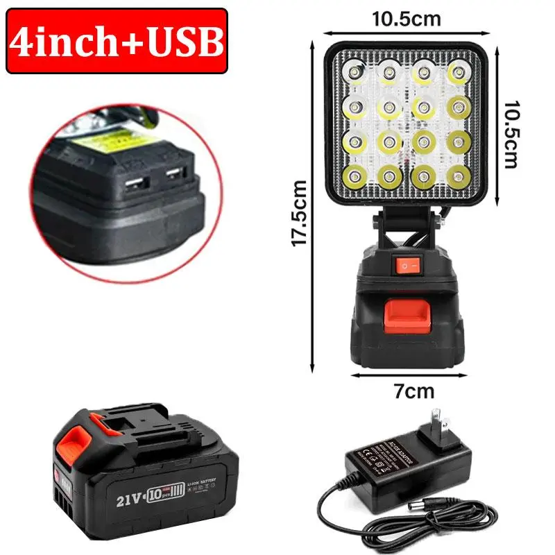 USB Lampu + 1baterai Set