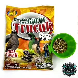 VOER MAKANAN BURUNG TRUCUK GACOR PISANG DAN MADU 150Gram | PUR PAKAN BURUNG TRUCUK GACOR