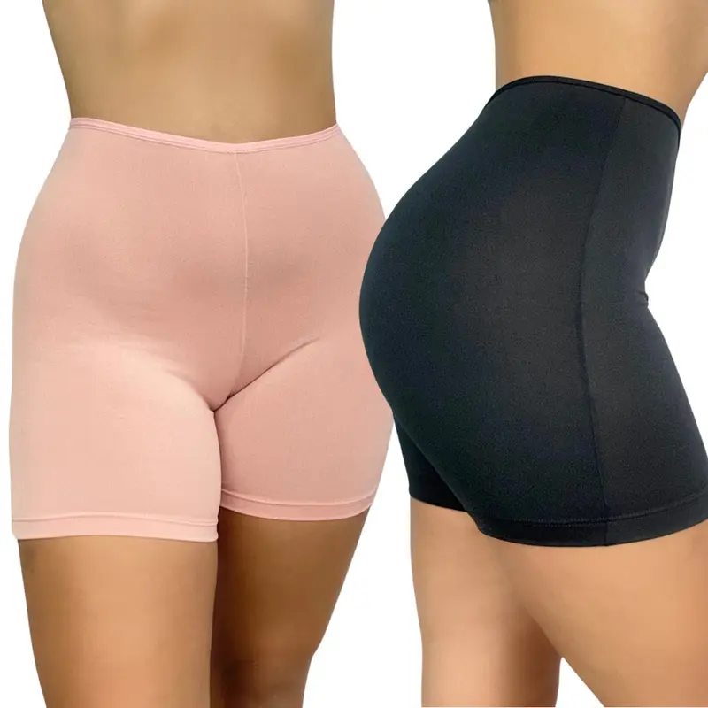 Kit 6 Shorts Anágua Feminina Segunda Pele