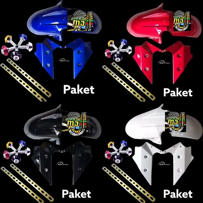 Spakbor Depan Modif Spakbor Depan Model Ninja 250 Fi Universal Semua Motor Bisa -Dunia Variasi