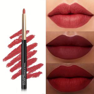 Pelapik Bibir, Alat Solekan Mudah Alih Mesra Pemula, Gincu Tahan Lama yang Tidak Mudah Luntur, Membentuk Bibir, LS107