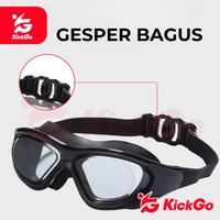 Gambar KickGo Kacamata Renang Anti Fog Remaja Dewasa Lensa Bening - PUTIH dari KickGoOfficialStore Kab. Tangerang 5 Tokopedia
