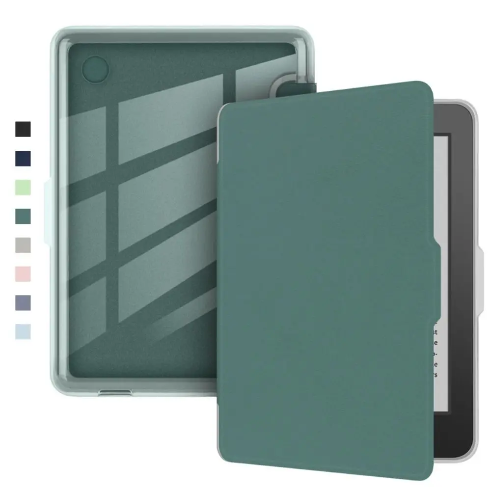 peninpen Professional Auto Sleep/Wake e-Reader Case Acrylic 6 inch Protective Shell Leather Anti Scratch N365 Smart Funda for KOBO Clara Colour/BW/2E