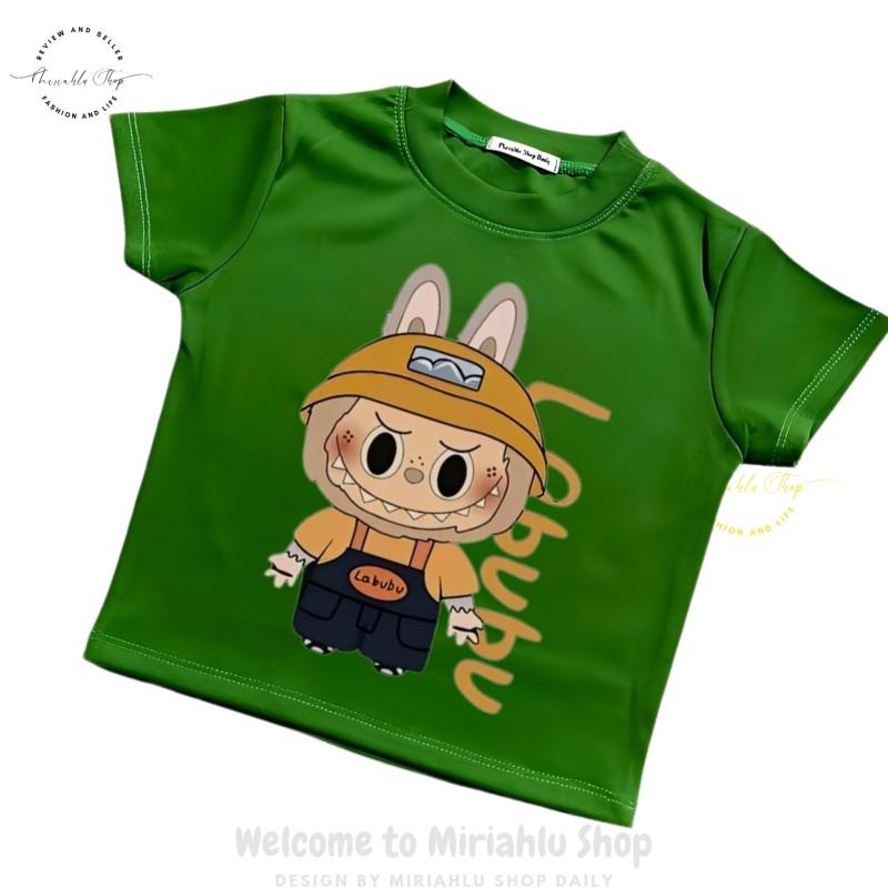 Product Introduction of Áo Thun Nữ Croptop Borip Basic Ôm Body In Hình Labubu Cam Nón, MLS237, Nữ Women Top Voi Dáng Ngắn Cổ Tròn Sọc Sò 21