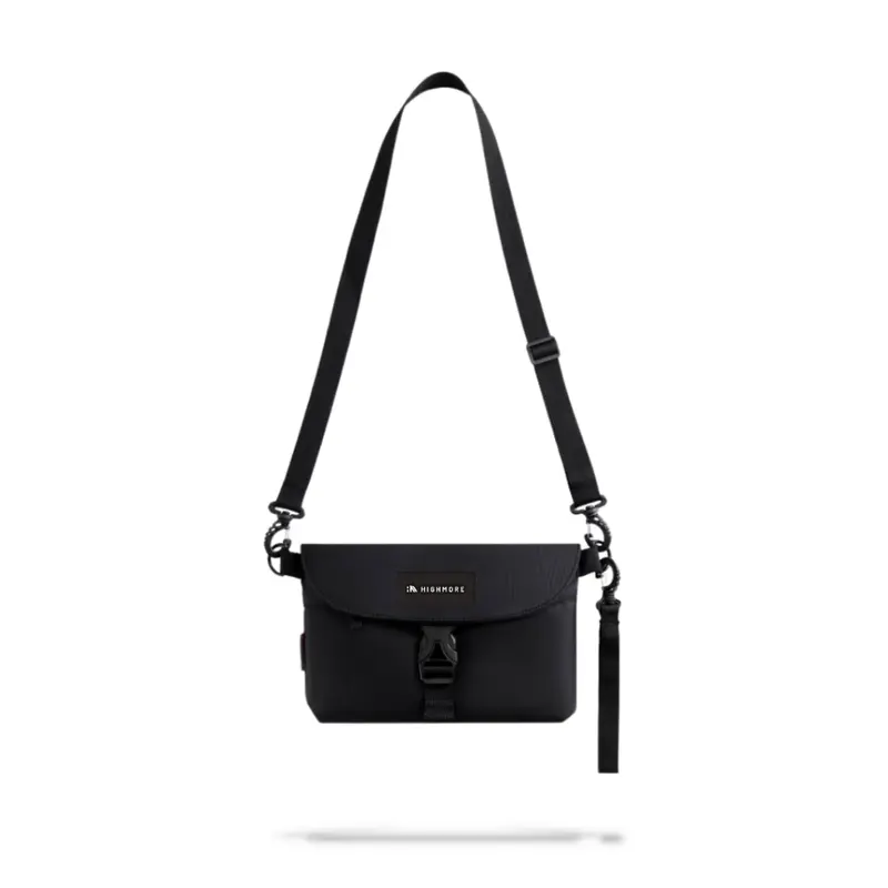 PALING LARIS Tas Selempang Pria Original Highmore TERLARIS Hitam Slingbag 5