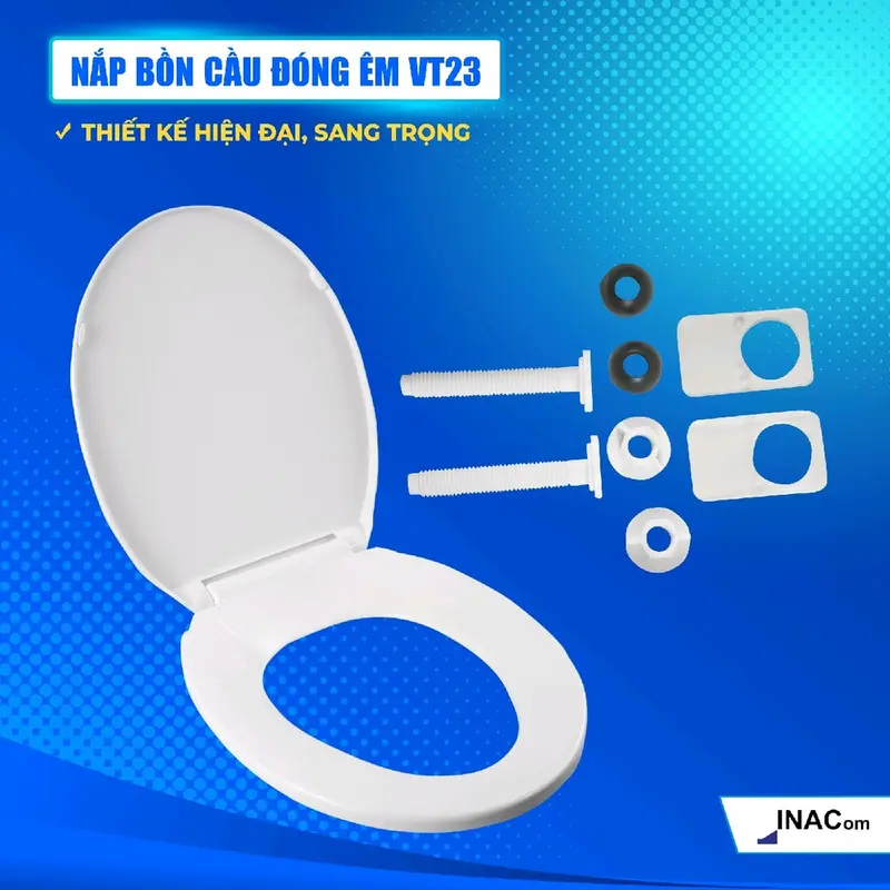 NẮP BỒN CẦU ĐÓNG ÊM VT23 CAO CẤP 2