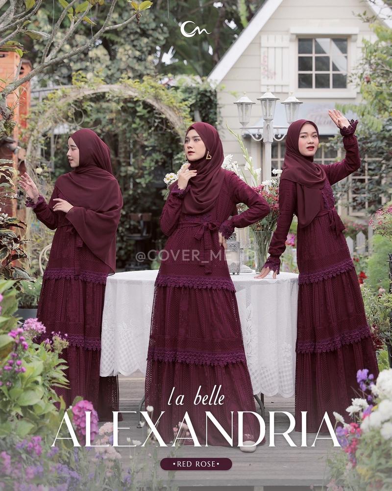 Product Introduction of LA BELLE ALEXANDRIA DRESS COVERME ID  dress brukat 2