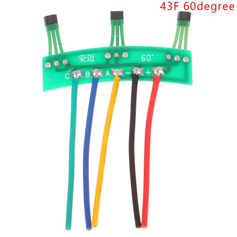 Product Introduction of Cảm Biến Hall Động Cơ Không Chổi Than Công Suất Cao, 1 Cái, Với Tấm Và Dây 3144 413 41F 43F, Linh Kiện PCB, Xe Điện Hai Bánh, Bảng Hall Động Cơ Không Chổi Than 17