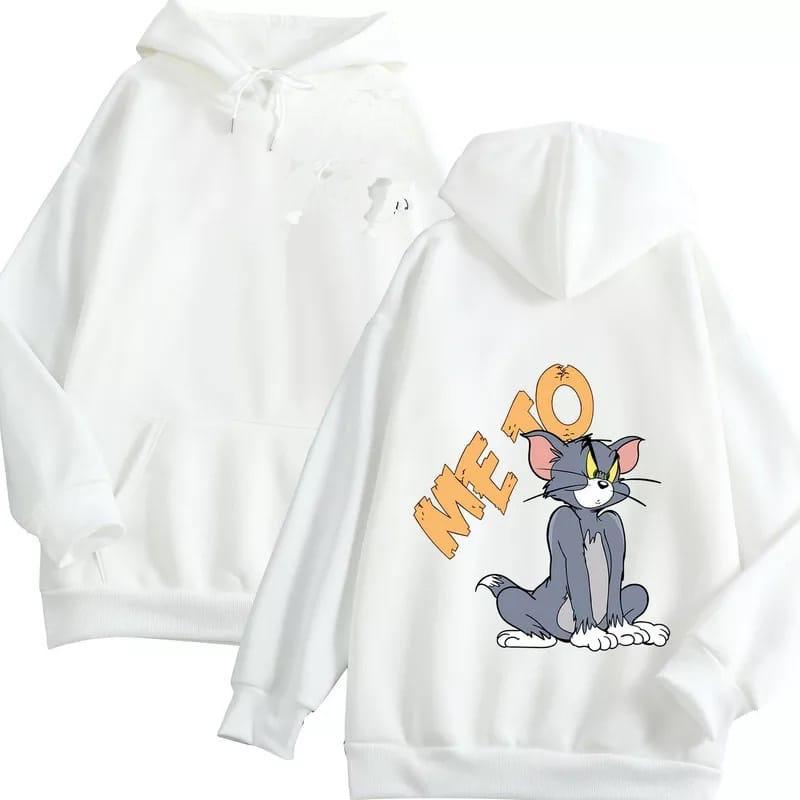 switer couple TOM&JERRY / sweater couple pasangan sahabat / hoodie couple boba kekinian keren oversize 3