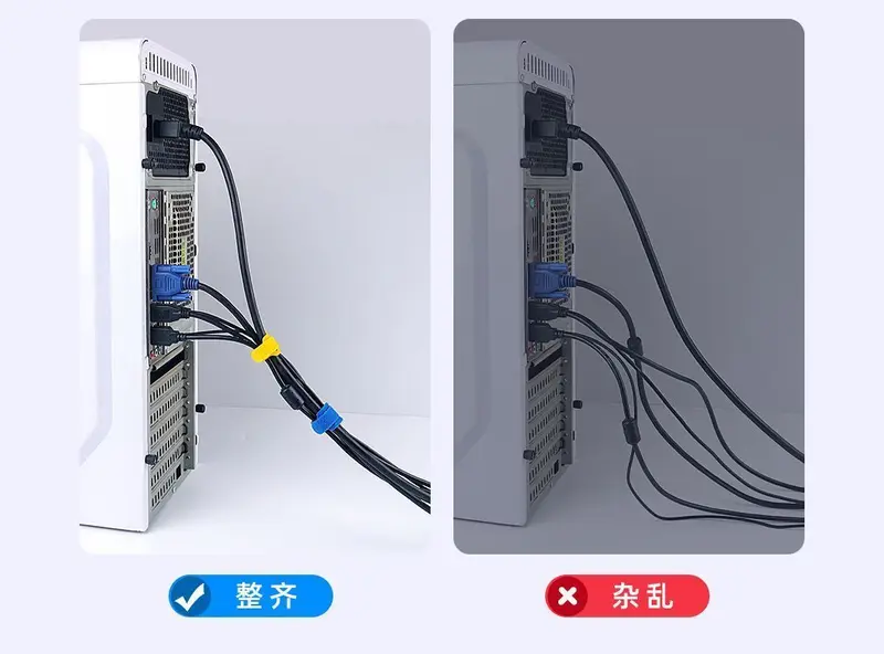 Product Introduction of Dụng Cụ Sắp Xếp Dây Cáp Băng Dính Ma Thuật, Cho Tai Nghe, Cáp Sạc, Cáp Dữ Liệu, Cáp Mạng Và Quản Lý Dây, Năm 2025 3