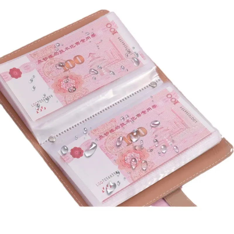 New Cash Saving Book Deposit Clip Cash Storage Book Accounting Book Saving Money Can Put Money Paper Money