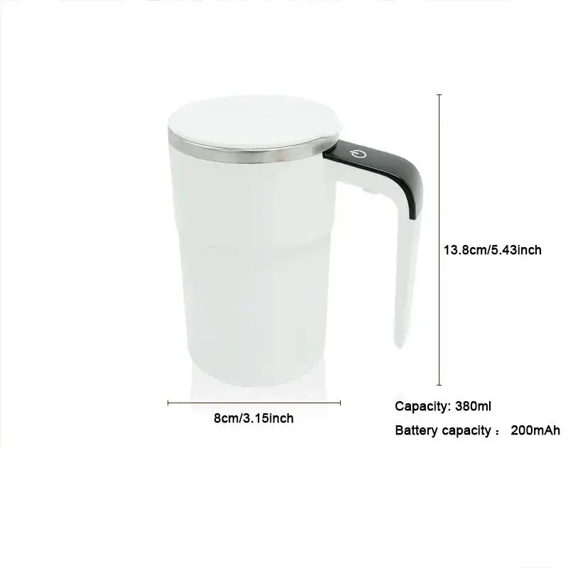 Automatic Stirring Coffee Mug, USB Rechargeable Coffee Mixer, Temperature Display Self Stirring Cup, Electric Self Stirring Mug 1