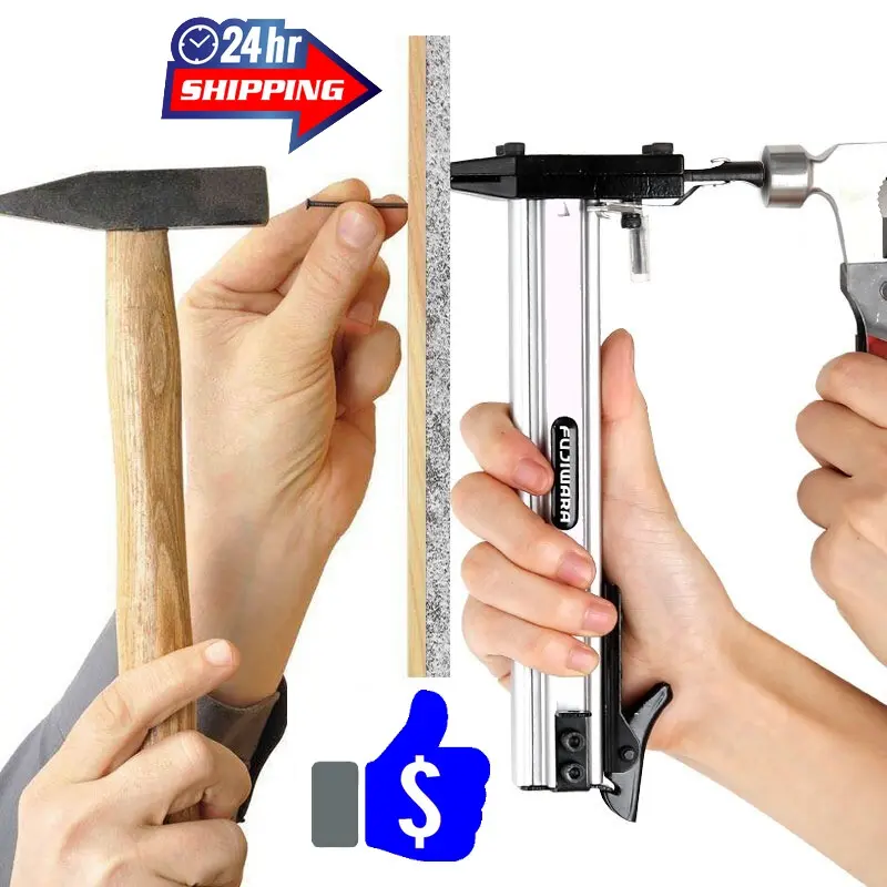 Manual Concrete Cement Wood ST18 Nail Gun Hammer ST-18 Nailing Machine ST 18 Tukul Paku Konkrit Kayu Simen