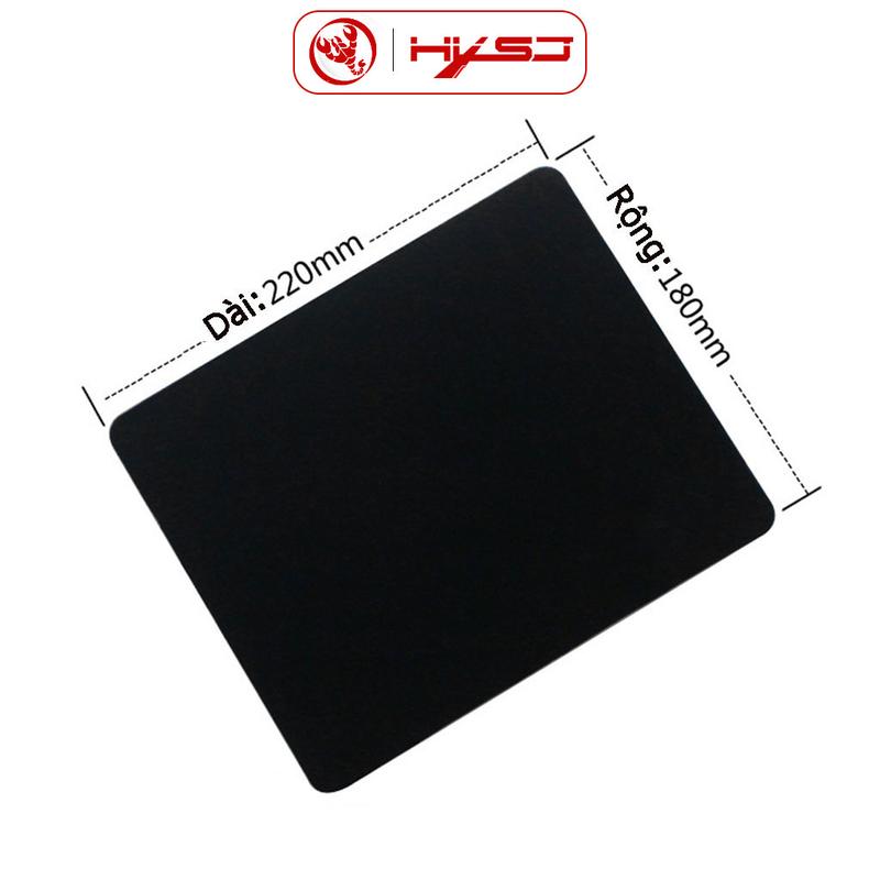 HXSJ Lót Chuột Cao Su Siêu Bền A1 Kích Thước 22x18 cm Chống Trơn Trượt Dễ Mang Theo Tiện Lợi