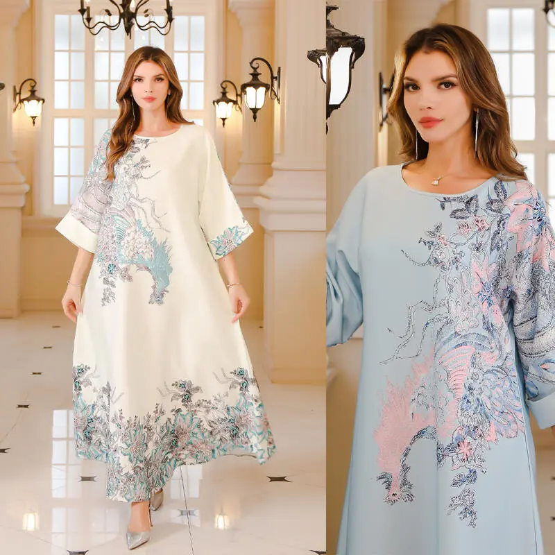 Váy Abaya Hồi Giáo, Áo Choàng Khoan Nóng, Dành Cho Nữ, Phong Cách Dubai Trkiye, Hàng Mới Về